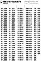 Adressetiketter nr. 01.001 - 48.127