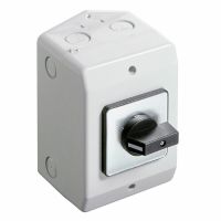 Tähtikolmiosuunnanvaihtokytkin 3-V, D-Y-0-Y-D Koteloitu IP65