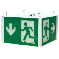 N40-C-S/N 40m opaste neljään suuntaan ja turvavalaisin