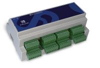 SynConEvo-DIN-OnP Oviohjain 8 ovelle ja 16 OSDP lukijalle DIN