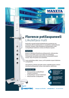 Florence liikuteltavat potilaspaneelit