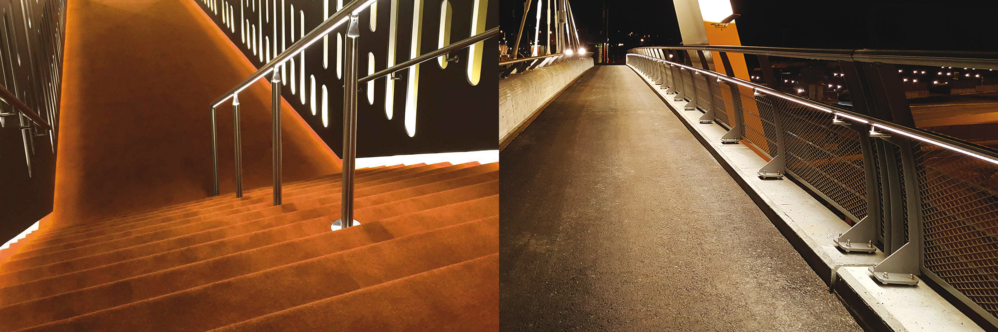 liniLED Handrail valaiseva käsijohde