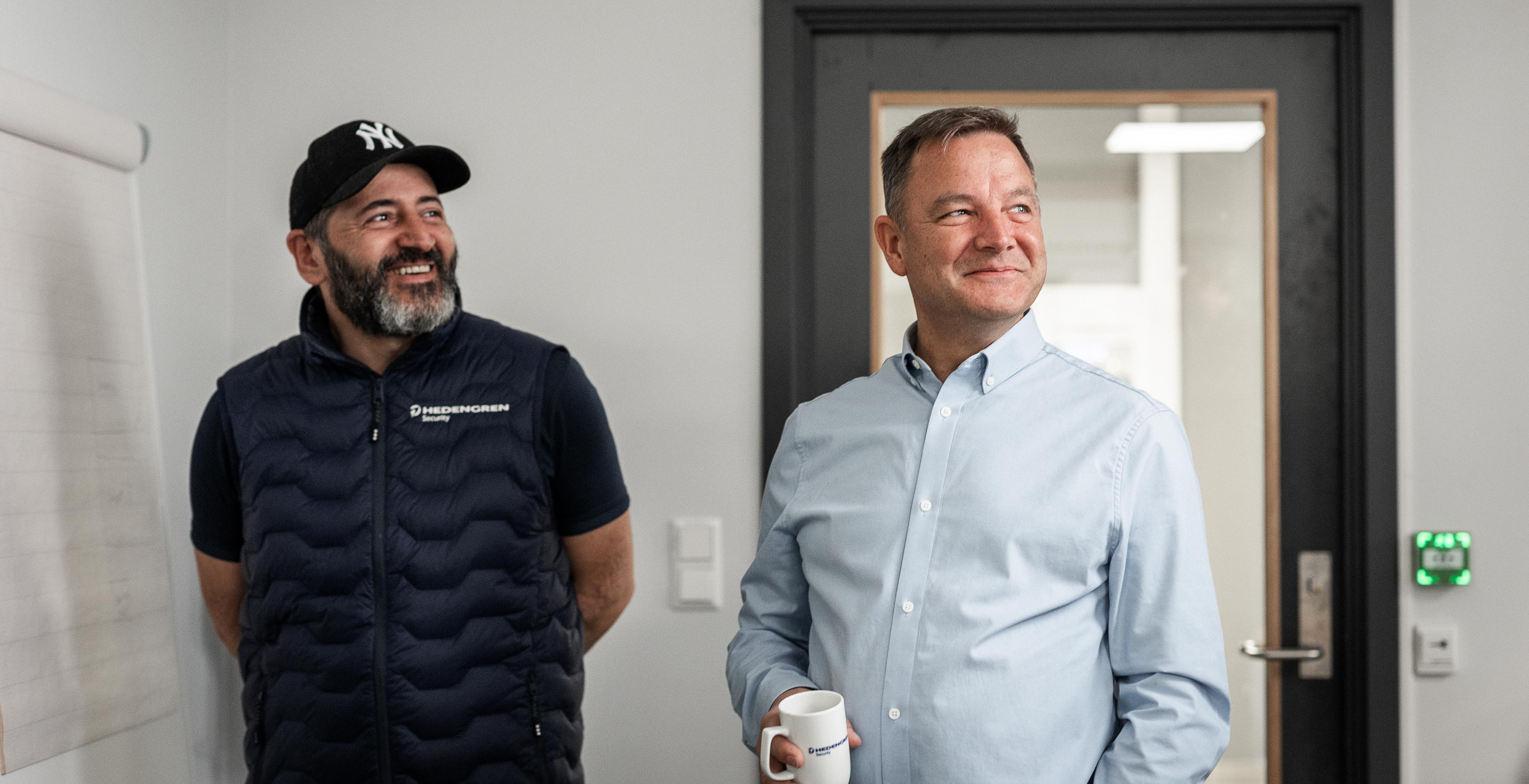Albert Berisha from Hedengren and Jason Allen from Baldwin Boxall