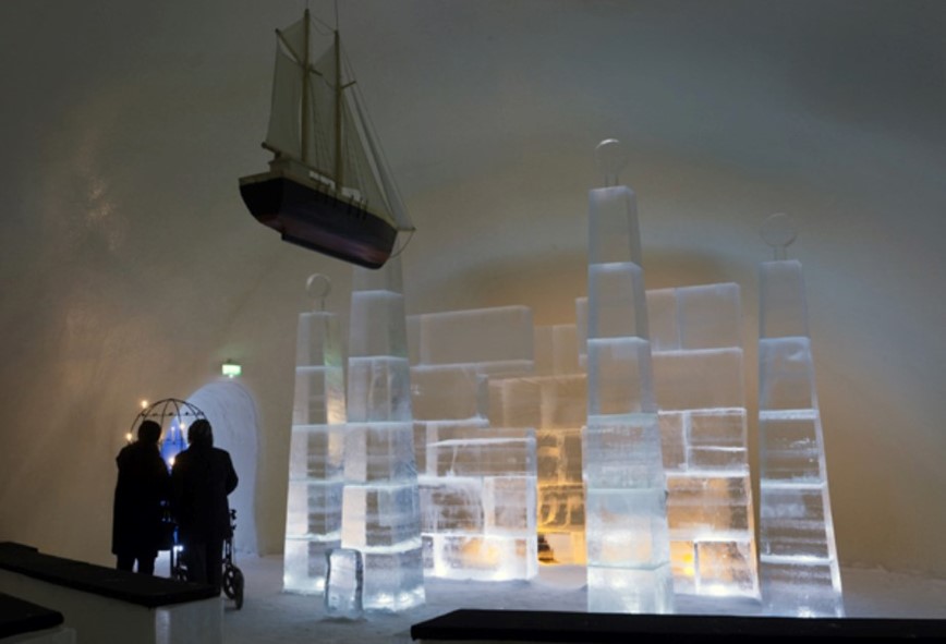 Ice castle in Kemi