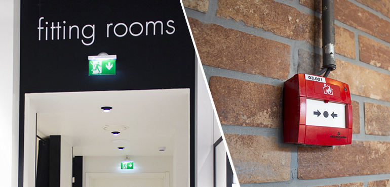 Paloilmoittimet ja turvavalot