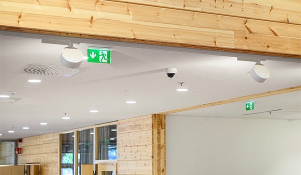 Sikkerhetsteknologien ble designet for å bli sømløst integrert i husets arkitektur